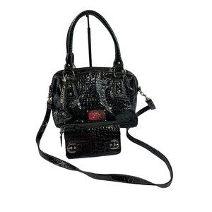 Gia Milani Women's Casual Black Handbag